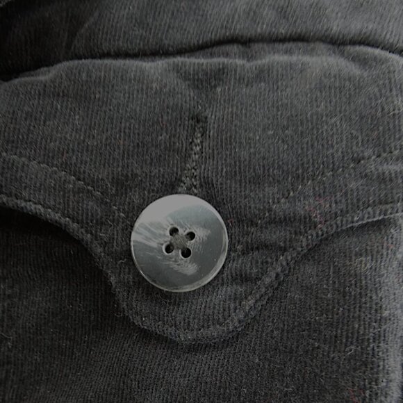 NWOT Avenue Black Corduroy Pencil Skirt 14 – Workwear Back to School Classic - Picture 4 of 6